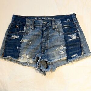 American Eagle low waisted two toned shorts